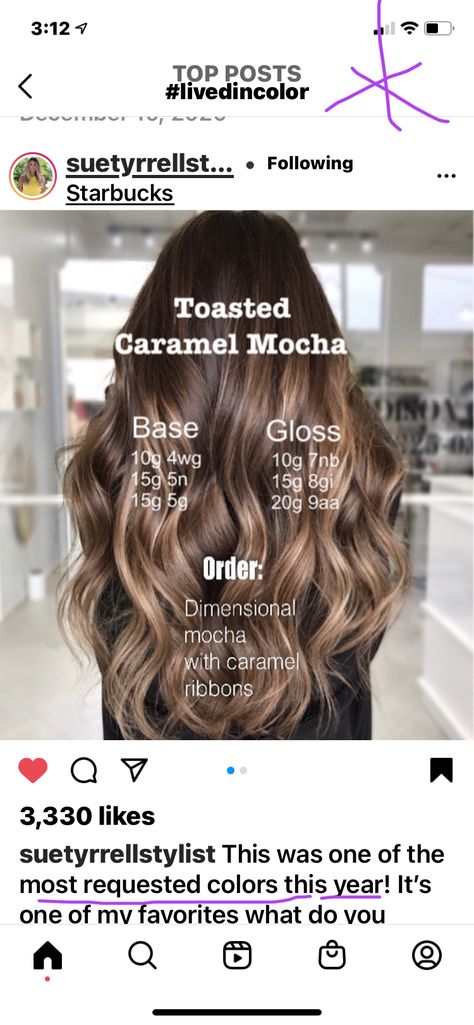 Redken Mocha Formulas, Carmel Highlight Formula Redken, Mocha Melt Hair, Brown Balayage Dimension, Brunette All Over Highlights, Toner For Caramel Highlights, From Light To Dark Hair, Fall 2022 Hair Trends Brunette, Low Maintenance Hair Color For Brunettes