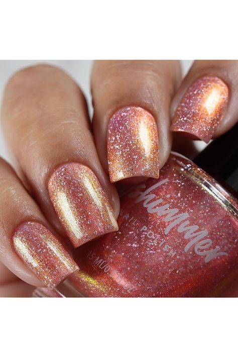 KBShimmer You Wanna Peach Of Me Nail Polish 0.5 oz Full Sized Bottle Apricot Nails, Nail Inspo Gold, Peach Orange Wedding, Timeless Nail Color, Peach Nail Polish, Pantone 2024, Colorful Rings, Confetti Nails, Hit Or Miss