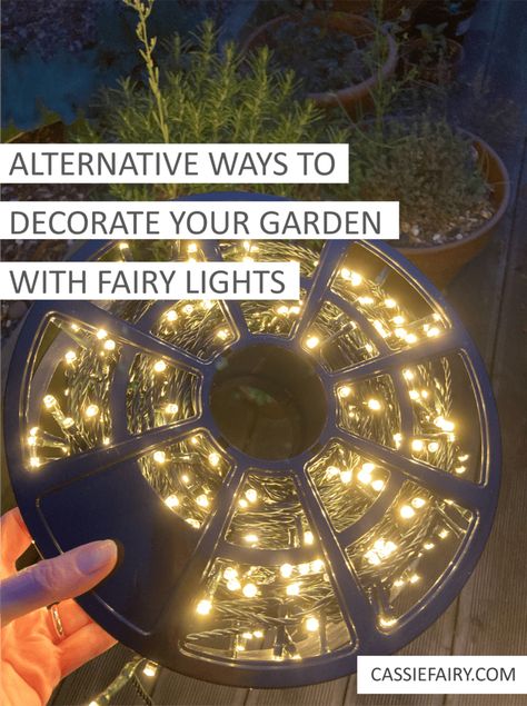 Garden Fairy Lights Ideas, Fairy Lights Decoration, Garden Fairy Lights, Mexican Garden, Fairy Lights Garden, Easter Outdoor, Lights Decoration, Window Box Flowers, Solar Fairy Lights