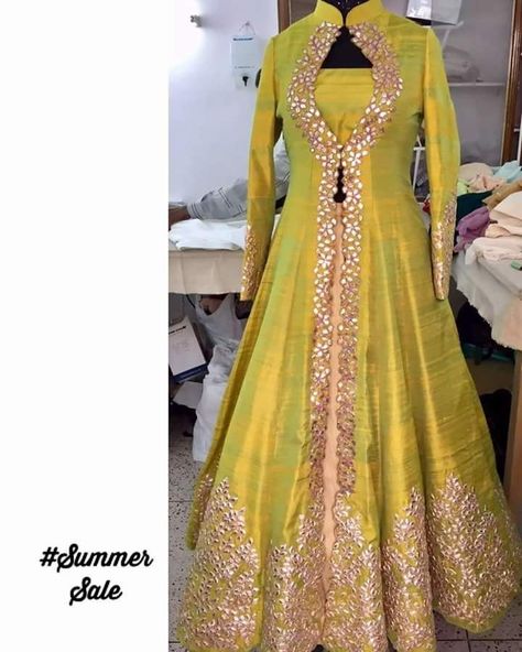 Indian Wedding Anarkali Dress, Sabyasachi Anarkali Gowns, Wedding Function Dress For Women, Long Indian Gowns, Long Traditional Gowns Indian, Latest Long Gown Design, Wedding Function Dresses, My Culture, Function Dresses