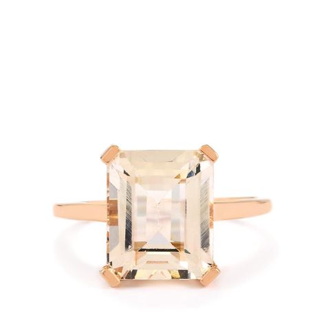 An alluring Ring from the Jacque Christie collection, made of 9K Rose Gold featuring 4.74cts of amazing Rose Danburite from Mexico. Danburite Ring, Rose Gold Ring, Gold Ring, Gold Rings, Rose Gold, Ring, My Style, Like Button, Gold