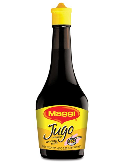 Jugo Seasoning Sauce 3.38 oz Bottle | MAGGI® Maggi Seasoning, Maggi Sauce, Soy Protein, Authentic Mexican, Seasoning Recipes, Caramel Color, Delicious Soup, Nutrition Information, Savoury Dishes