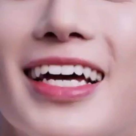 Pointed Canine Teeth Human, Canine Teeth Human, Canine Teeth Human Aesthetic, Sharp Canine Teeth Human, Teeth Reference, Smile Tips, Canine Teeth, Canine Tooth, Sassy Cat