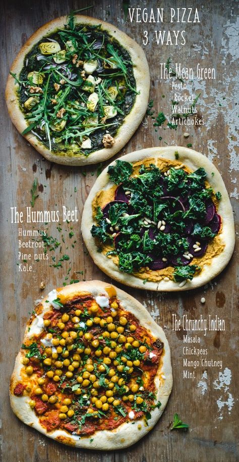 Indian Pizza, Pizza Vegana, Vegan Pizza Recipe, Beet Hummus, Resep Diet, Fast Metabolism Diet, Mean Green, Think Food, Vegan Pizza