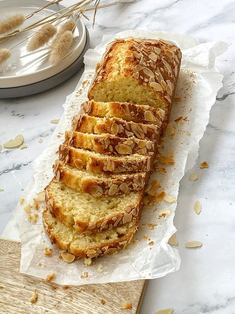 Almond Cake Photography, Almond Meal Recipes, Orange Loaf Recipe, Almond Orange Cake, Almond Loaf Cake, Almond Loaf, Super Moist Cake, Orange Almond Cake, Savory Cake