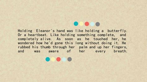 Eleanor and Park by Rainbow Rowell Eleanor And Park Quotes, Park Quotes, Book Scenes, Eleanor And Park, Heart Throb, Rainbow Rowell, Escape Reality, Touching Herself, Book Dragon