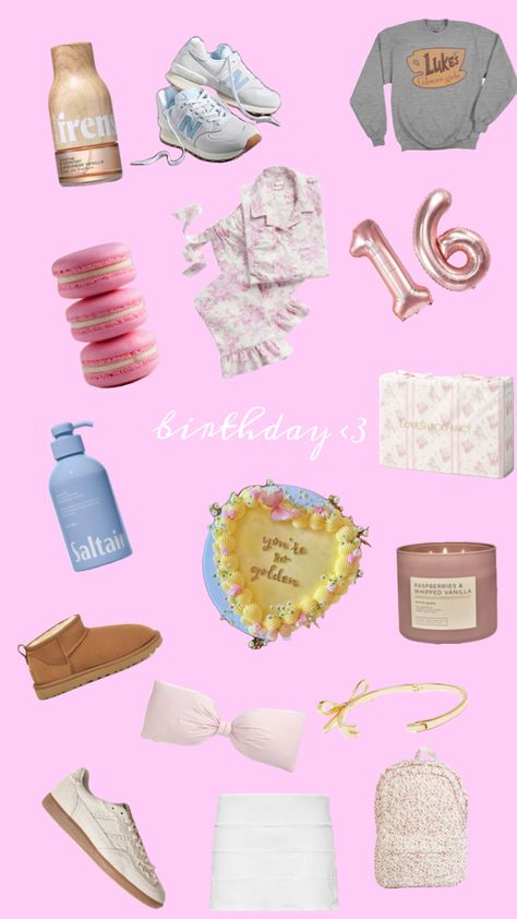 #birthday #preppy #wishlist #pink Birthday Preppy, Wishlist Pink, Preppy Wishlist, Birthday List, Birthday, Pink