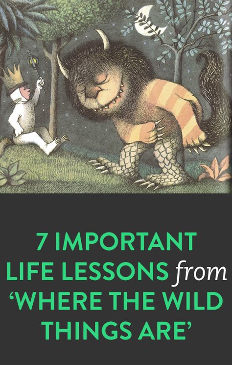 7 life lessons from 'Where The Wild Things Are' Where The Wild Things Are Book, Where The Wild Things Are Lesson Plans, Where The Wild Things Play Playroom, Where Wild Things Are, Wild Things Quotes, Where The Wild Things Are Coloring Pages, Were The Wild Things Are, Where The Wild Things Are Bulletin Board, Where The Wild Things Are Art Projects