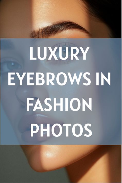 Luxury Eyebrows in Fashion Photos Trendy Eyebrows, Bridal Makeup For Brunettes, Celebrity Eyebrows, Eyebrow Care, Eyebrow Trends, Gold Smokey Eye, Dark Red Lips, Brunette Makeup, Brow Kit