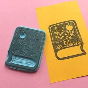 Hand Carved Rubber, Stamp Card, Hand Carved Stamps, Stamp Carving, Handmade Stamps, Book Stamp, Space Gift, Diy Stationery, Ink Stain