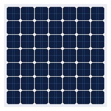 Solar panel or solar cell. Modern alternative eco energy concept. Vector illustration. EPS 10. Solar Panel Illustration, Solar Panel Design, Solar Icon, Solar Energy Design, Solar Panels Design, Cyberpunk Inspiration, Clever Logo Design, Plan Architecture, Solar Panels Roof