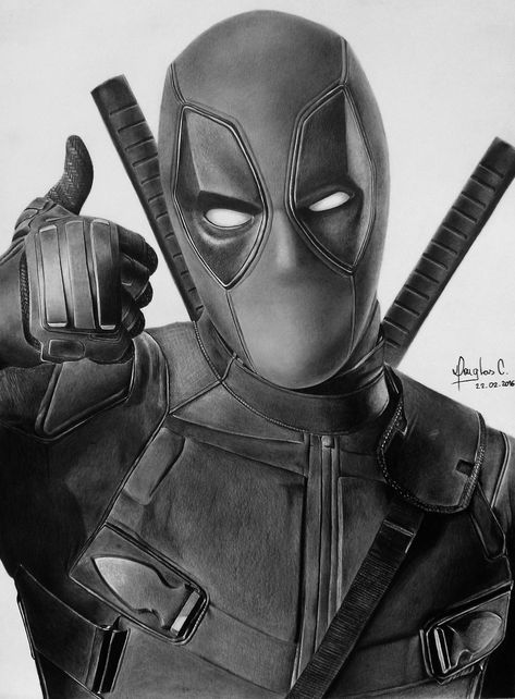 Batman Art Drawing, Deadpool Drawing, Iron Man Drawing, Spiderman Painting, Marvel Art Drawings, Avengers Drawings, Pencil Sketch Portrait, Deadpool Art, Spiderman Drawing