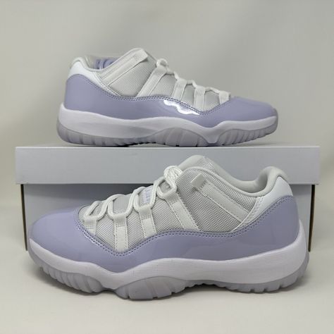 Jordan 11 Violet, Jordan Lows, Jordan Retro 11 Low, Jordans Retro, Jordan 11s, Air Jordan 11 Retro Low, Jordan Retro 11, Pretty Shoes Sneakers, Retro 11