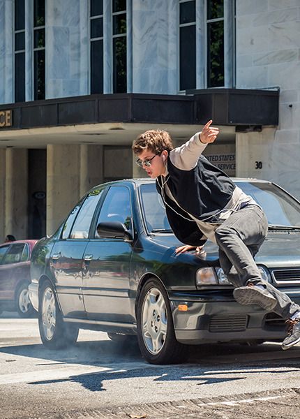 Baby Driver (2017) Driver Film, Baby Movie, Edgar Wright, Baby Driver, Movie Shots, Anthony Hopkins, B Movie, Blade Runner, Movie Characters