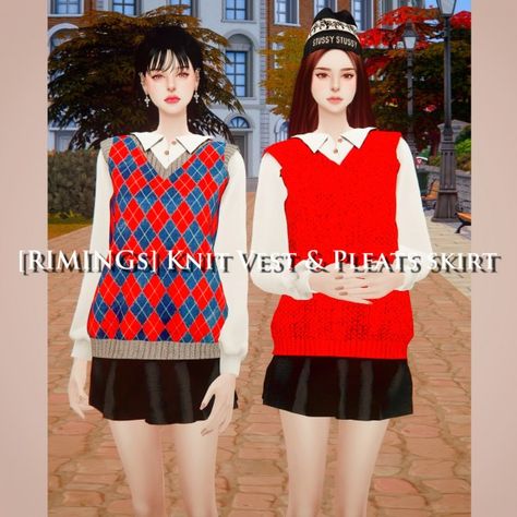 Cc Shopping, Pleats Skirt, David Sims, Sims 4 Downloads, Best Sims, Clothing Tags, Sims 4 Cc, Sims 4 Custom Content, Sims Cc