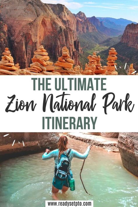 Zion Hikes, Zion National Park Hikes, Zion Utah, Zion Park, National Park Itinerary, Utah Vacation, Utah Road Trip, Zion National Park Utah, Angels Landing