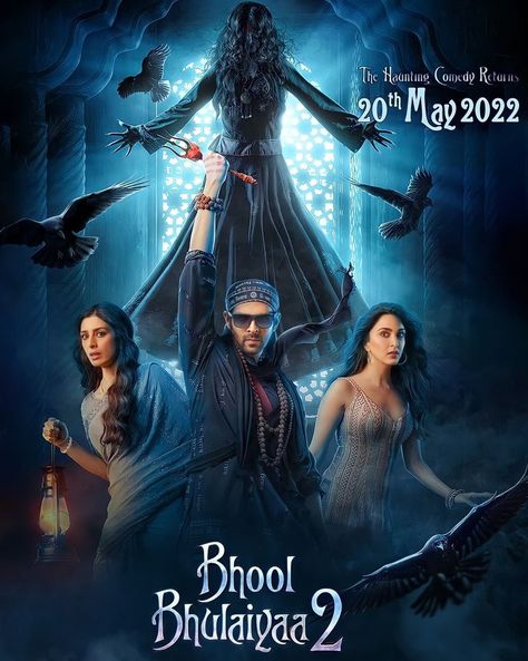 Bhool Bhulaiyaa 2 Movie hd wallpaper in 2022 | Entertaining movies, 2 movie, Hindi movies Netflix India, New Hindi Movie, Koffee With Karan, Sigh Of Relief, Kartik Aaryan, Cricket Wallpapers, Kiara Advani, Movie Wallpapers, Kareena Kapoor