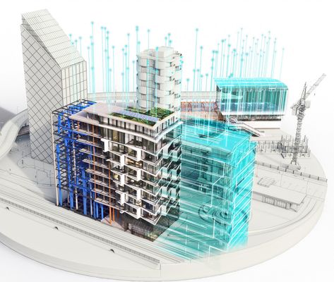 Best Building Information System (BIM) Software | illustrarch Bim Design, Bim Architecture, Architecture Software, Software Architecture, Best Love Pics, Dynamic Landscape, Bim Model, Architect Magazine, Building Images