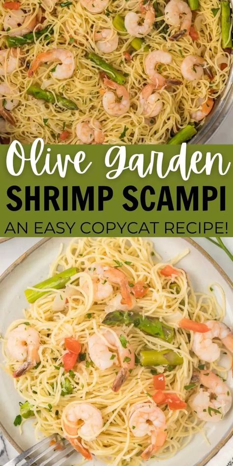 What Goes With Shrimp Scampi, Scampi Pasta Recipes, Olive Garden Shrimp Scampi Recipe, Olive Garden Shrimp Scampi, Shrimp Scampi Recipe Easy, Shrimp Recipes Pasta, Homemade Shrimp Scampi, Bbg Recipes, Shrimp Scampi With Pasta