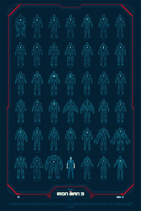 Cool IRON MAN 3 Wrap Poster and 2 Mondo Posters - News - GeekTyrant Iron Man 3 Poster, Mondo Posters, Film Marvel, Robert Downey Jr., Iron Man Art, Iron Man Suit, Iron Man Armor, China Town, Iron Man 3