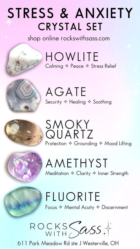 Crystals For Overwhelm, Crystals For Acceptance, Crystals For Mental Clarity, Crystals For Peace And Calm, Best Crystals To Wear Daily, Healing Stones And Crystals Meanings, Crystals And Meanings, Crystals For Clarity, Crystals For Focus