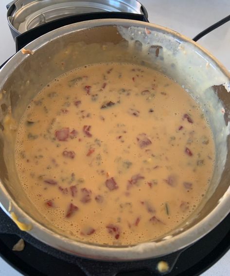 Instant Pot Sausage Queso Dip - 365 Days of Slow Cooking and Pressure Cooking Velveeta Sausage Dip, Velveeta And Rotel, Dip With Sausage, Queso Recipe Easy, Queso Dip Easy, Rotel Dip With Sausage, Cheesy Queso Dip, Sausage Queso Dip, Queso Dip Velveeta