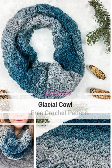 Simple Crochet Cowl Pattern Free, One Skein Crochet Cowl Pattern Free, 1 Skein Crochet Scarf, Easy One Skein Crochet Patterns, Crochet Infinity Scarf Free Pattern Easy One Skein, One Skein Crochet Patterns Free, Crochet Infinity Scarf Free Pattern, Scarfie Yarn, Crocheted Scarves