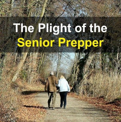 It is a bit offensive to find that many websites refer to “senior” preppers as doddering old people with limited vision to what is happening in this world and limited ability to fend for themselves. This stereotype is simply is Off Grid Survival, Emergency Preparation, Urban Survival, Prepper Survival, What Is Happening, Emergency Prepping, Disaster Preparedness, Wilderness Survival, Survival Food