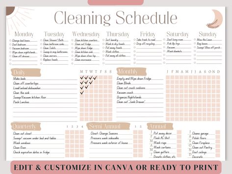 Elevate your family's cleaning routine with our user-friendly Editable Digital Cleaning Schedule! Streamline household chores, delegate tasks, and track progress seamlessly on any device. Our meticulously crafted digital cleaning schedule is designed to streamline your household chores, ensuring a tidy and organized living space for everyone to enjoy. Simplify...#Schedule #Home #Cleaning #Tidy #Ultimate #Guide #for #The #Creating #a #Guide #HomeTrends #Home #Motivation #to #a #Inspo #Creating Adult Chore Chart, Chicano Quote, Delegate Tasks, Editable Cleaning Schedule, Chore Schedule, Monthly Tasks, Cleaning Checklist Printable, Cleaning Schedule Printable, Cleaning Planner