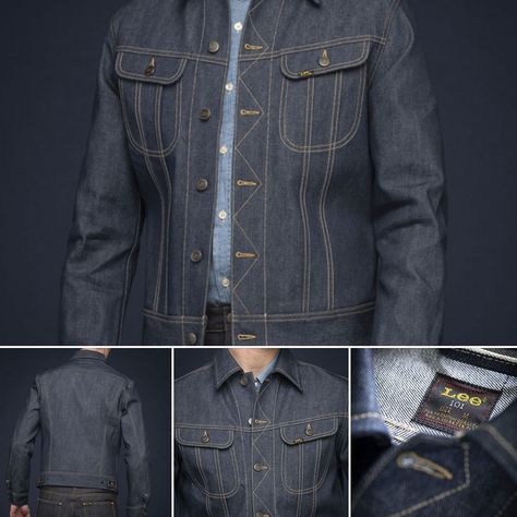 Lee 101 Rider Jacket, Lee Jacket, Lee Denim Jacket, Demin Jacket, Denim Shirt With Jeans, Riders Jacket, Lee Denim, Denim Patterns, Love Jeans