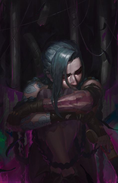 Lol Jinx, Jinx League Of Legends, League Of Legends Characters, Anime Expo, Arte Cyberpunk, Arte Sketchbook, Lol League Of Legends, Dont Cry, You Are Perfect