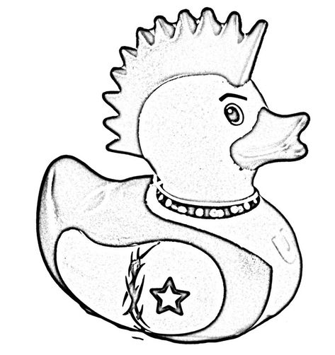 Rubber Duck Drawing, Duck Tattoos, Duck Drawing, Coloring Pages For Adults, Graffiti Drawing, Rubber Ducky, Trippy Art, Hippie Art, Tattoo Stencils