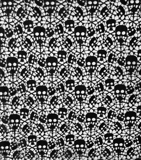 Fabric Pentacle, Lace Fabric Pattern Mood Fabrics, Torn Lace Fabric, Lace Fabric Pattern, Halloween Merch, Glam Halloween, Pattern Aesthetic, Lace Skull, The Witching Hour