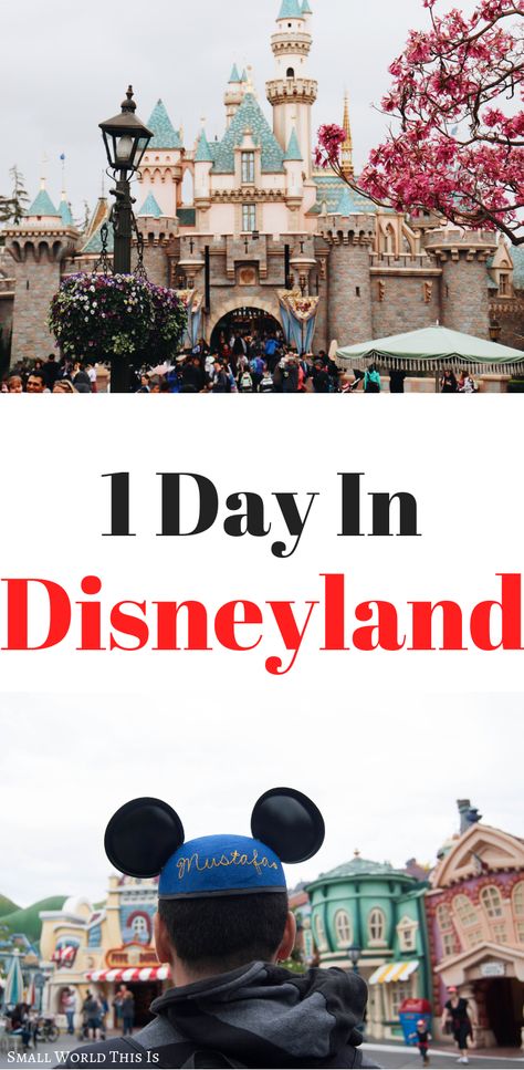 Planning a trip to the Happiest Place On Earth? Here's a complete 1-day Disneyland itinerary including which rides to go on and where to eat | disneyland tips | disneyland things to do Disneyland Itinerary, Disney Trip Surprise, Disneyland Secrets, Disneyland Rides, Disneyland Tips, Family Vacation Destinations, Disneyland Trip, Road Trip Hacks, Happiest Place On Earth