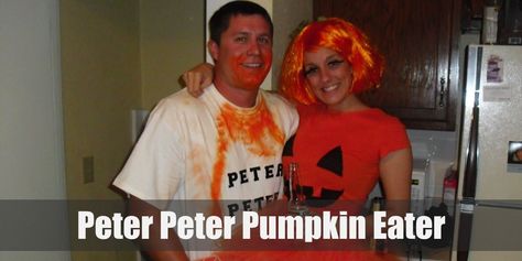 Peter Peter Pumpkin Eater Costume Peter Pumpkin Eater Couples Costume, Pumpkin Eater Couple Costume, Peter Peter Pumpkin Eater Costume Couple, Peter Peter Pumpkin Eater Costume, Peter Pumpkin Eater, Peter Peter Pumpkin Eater, Peter Pumpkin, Pumpkin Eater, Couples Costume