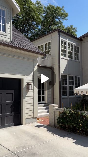 W Design Collective on Instagram: "Sharing the answer to one of our most asked questions...Marianne’s exterior paint colors. ⠀⠀⠀⠀⠀⠀⠀⠀⠀ House Color: Benjamin Moore Revere Pewter @ 150%  Shutter Color: Benjamin Moore Rockport Gray" Revere Pewter Exterior, Benjamin Moore Rockport Gray, Rockport Gray, Benjamin Moore Revere Pewter, W Design Collective, Benjamin Moore Exterior, Revere Pewter Benjamin Moore, Shutter Colors, Revere Pewter