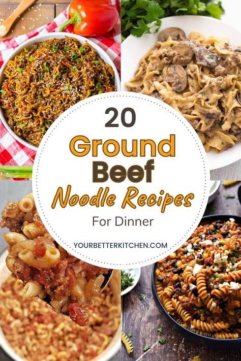 Easy Ground Beef Noodle Recipes, Ground Beef Recipes With Noodles, Ground Beef Roman Noodle Recipes, Recipes With Ground Beef And Noodles, Ground Beef Noodles Recipes Easy Dinners, Ground Beef Ramen Noodle Recipes Easy, New Ground Beef Dinner Ideas, Ground Beef Recipes With Pasta, Ground Beef And Noodles Easy