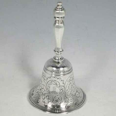 Traditional Silver Jewelry With Bells, Campanula Carpatica, Corinthian Bells Wind Chimes, Silver Articles, Antique Cow Bells, Love Bells, Pooja Items, Silver Lamp, Silver Pooja Items