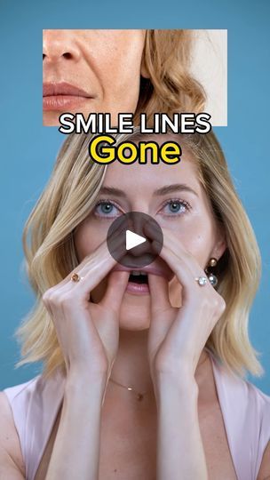 413K views · 2.6K reactions | Smile lines gone 

This is a fun exercise to try☺️

#smilelines #facefitness #facemassage #facialmassage #facecare 

Disclaimer: not a medical advice. For education purpose only. Consult with your physician if you have a medical condition. | Valeriia Veksler | tante_moji · Original audio Smile Lines, Face Exercises, Face Yoga, Face Massage, Facial Massage, Gua Sha, Medical Advice, Face Care, Fun Workouts