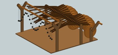 Kinetic Architecture, Kinetic Art Sculpture, Wave Machine, Kinetic Toys, Hamster Wheel, Kinetic Art, Kinetic Sculpture, Water Wheel, Sine Wave