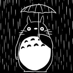 Vote for designs | Qwertee : Limited Edition Cheap Daily T Shirts | Gone in 24 Hours | T-shirt Only £8/€10/$12 | Cool Graphic Funny Tee Shirts Rainy Day Anime, Totoro Party, Totoro Art, Manga Poster, Ghibli Artwork, Studio Ghibli Art, Ghibli Art, Ghibli Movies, Funny Tee Shirts