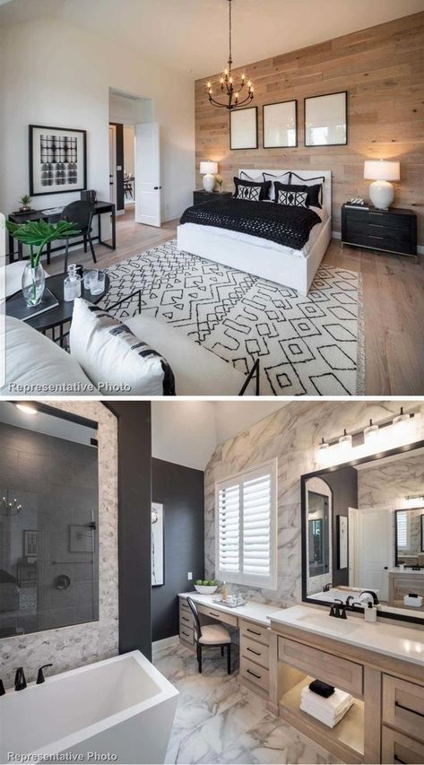 Mother Suite Ideas, Bedroom Ideas For A Couple, Industrial Farmhouse Bedroom Master Suite, Master Bedrooms Ideas For Couples Layout, Modern Farmhouse Bedrooms Master Suite, Barndominium Ideas Master Suite, Master Remodel Bedroom, Home Renovation Bedroom Master Suite, Modern Farmhouse Master Suite