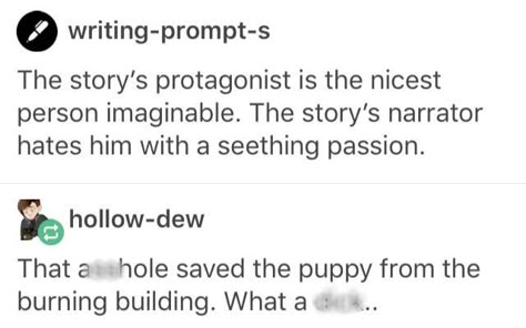 Steve Carlsberg, Ship Prompts, Funny Villain, Stories Prompts, Jonah Jameson, Story Prompt, The Narrator, Writing Humor, Story Writing Prompts