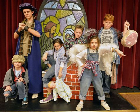 CAST presents all-kids production of 'Best Christmas Pageant Ever ... Best Christmas Pageant Ever Set, Best Christmas Pageant Ever Costumes, The Best Christmas Pageant Ever, The Angel Of The Lord, Best Christmas Pageant Ever, Angel Of The Lord, Cast Gifts, Ebenezer Scrooge, Christmas Pageant