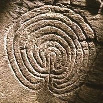 Labyrinth Symbols and Meaning | HubPages Labyrinth Walk, Labyrinth Maze, Ancient Greek Coin, Standing Stone, Ancient Designs, Historical Artifacts, Labyrinth, Sacred Geometry, Golden Age