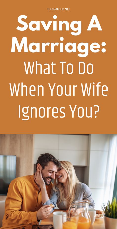 When your wife ignores you, the whole world stops for a second. You feel lost, confused, and rejected. But the worst part is that you probably have no idea what’s going on.

Husbands often face this issue when they find themselves in a situation where their wife doesn’t talk to them. Or at least, she doesn’t communicate as much as she used to.


#thinkaloud #pasts #properly #lovequotes #love #loveit #lovely #loveher #loveyou #loveyourself #lovehim #adorable #amor #life #bae #beautiful #couple Ignored By Husband, Ignoring Your Wife, When Your Husband Ignores You, What To Do When Your Husband Ignores You, Husband Ignoring Wife Marriage, Toxic Family, Complicated Love, Saving A Marriage, Friendship Love