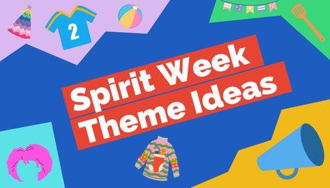 Spirit Week Theme Day Ideas; images of spirit week ideas Theme Day Ideas, Spirit Week Ideas, Spirit Weeks, Spirit Week Themes, Ugly Sweater Day, England Lifestyle, Side Ponytails, Tacky Sweater, Old Sweatshirt