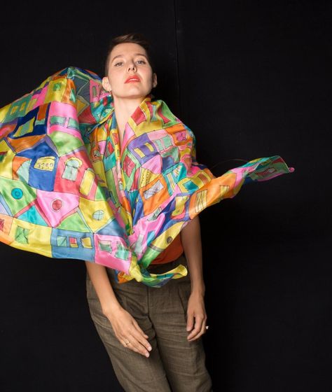 Teacher Clothing, Batik Scarf, Green Silk Scarf, Long Shawl, Velvet Scarf, Hand Painted Scarves, Yellow Scarf, Painted Scarf, Silk Scarf Painting