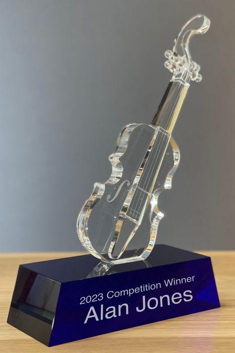 Music Trophies, Award Trophy, Traveller Rpg, Crystal Awards, Trophy Design, Dream Music, Personalized Engraved Gifts, Engraved Crystal, Awards Trophy