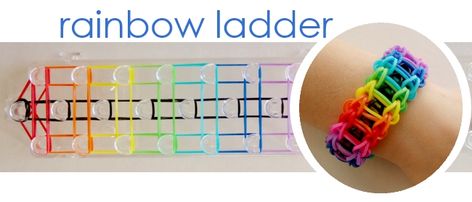 How To Make Rubber Band Bracelets – 10 Favorite Rainbow Loom Patterns Crazy Loom, Bracelet Instructions, Loom Bands Tutorial, Loom Band Patterns, Rainbow Loom Bracelets Easy, Bracelets For Kids, Loom Band Bracelets, Rubber Band Crafts, Rainbow Loom Rubber Bands